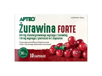 Zdjęcie produktu Apteo Żurawina Forte, kapsułki