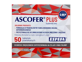 Zdjęcie produktu Ascofer Plus, tabletki