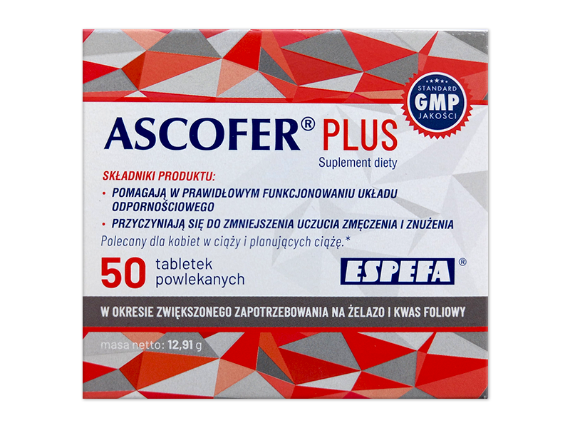 Ascofer Plus, tabletki