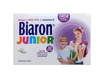 Zdjęcie produktu Bioaron Junior, kapsułki do żucia