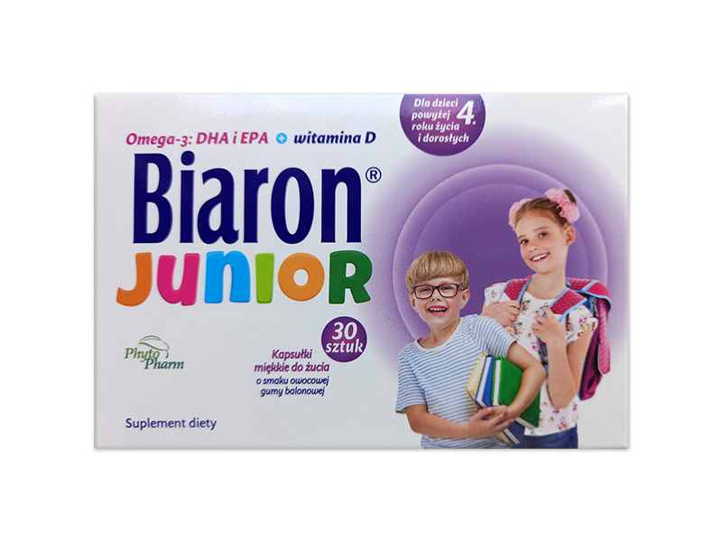 Bioaron Junior, kapsułki do żucia