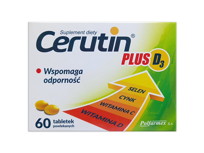 Cerutin Plus D3, tabletki