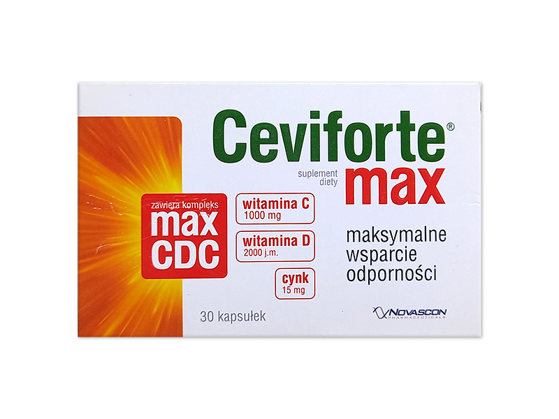 Ceviforte MAX, kapsułki