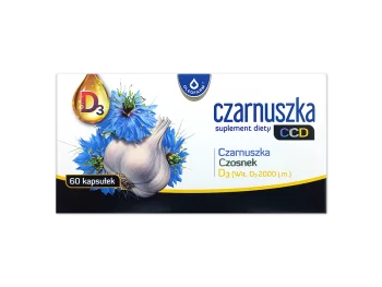 Zdjęcie produktu Czarnuszka CCD, kapsułki