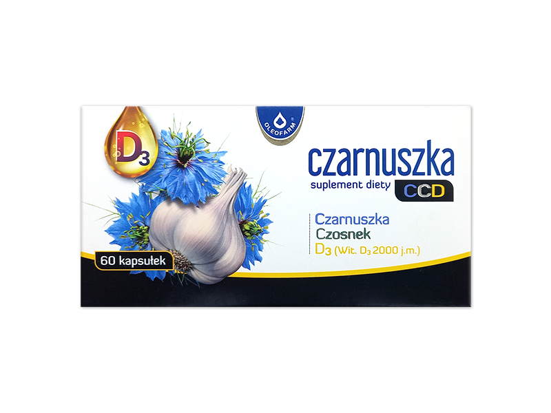 Czarnuszka CCD, kapsułki