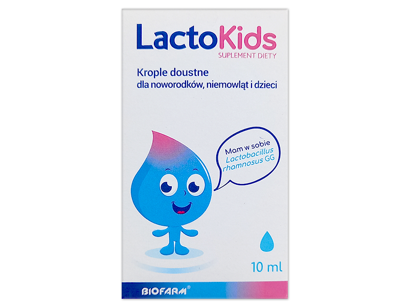 Lacto Kids, krople doustne