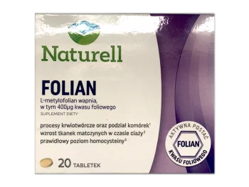 Zdjęcie produktu Naturell Folian, tabletki