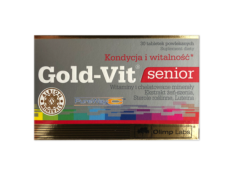 Olimp Gold-Vit Senior, tabletki powlekane