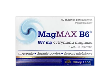 Zdjęcie produktu Olimp MagMAX B6, tabletki powlekane