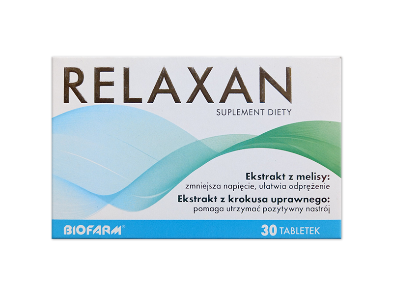 Relaxan, tabletki