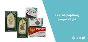 Ilustracja poradnika Leki na poprawę perystaltyki jelit bez recepty – Debutir, Duspatalin Gastro czy Tribux?