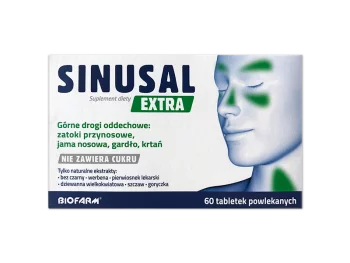 Zdjęcie produktu Sinusal Extra, tabletki powlekane