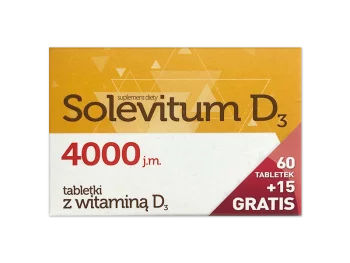 Zdjęcie produktu Solevitum D3, tabletki, 4000 j.m.