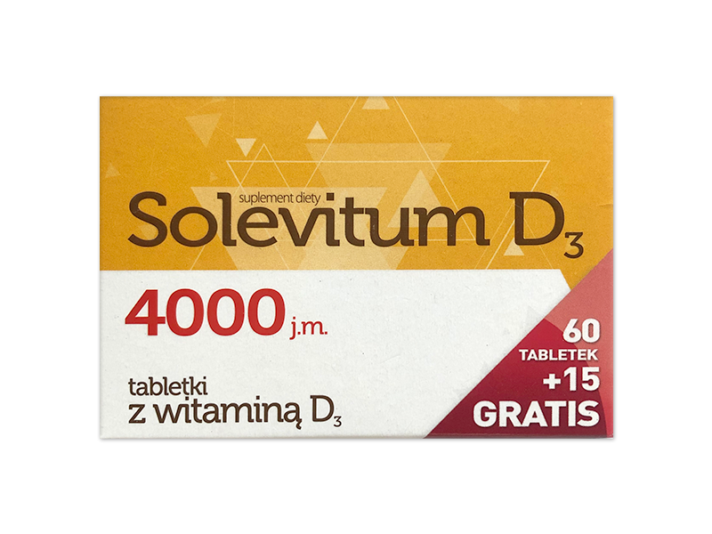 Solevitum D3, tabletki, 4000 j.m.