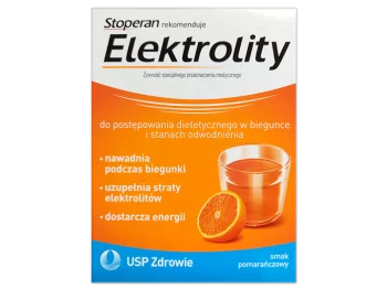 Zdjęcie produktu Stoperan Elektrolity, saszetki, smak pomarańczowy