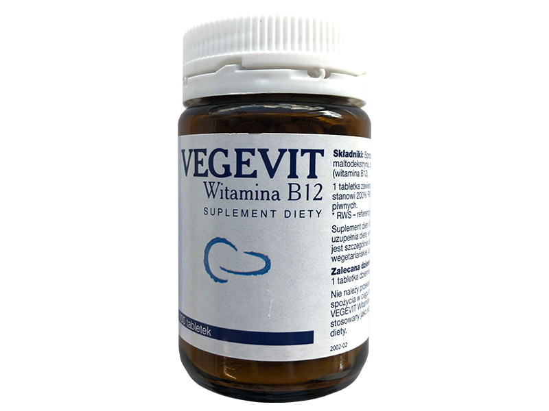 Vegevit Witamina B12, tabletki