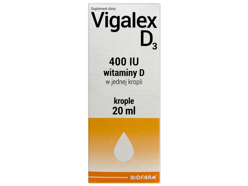 Vigalex D3, krople