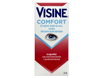 Zdjęcie produktu Visine Comfort, krople do oczu, 0,5 mg/ml