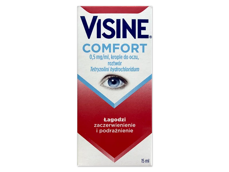 Zdjęcie Visine Comfort, krople do oczu, 0,5 mg/ml