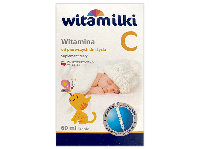 Witamilki Witamina C, krople