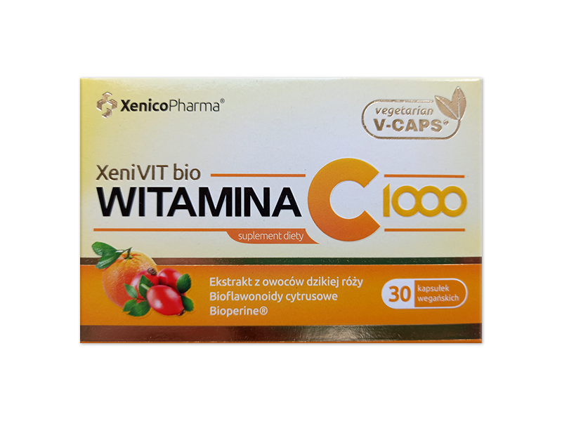 XeniVit Witamina C 1000, kapsułki