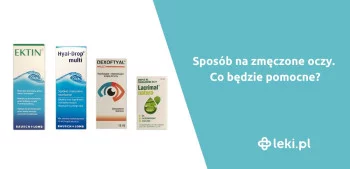 Ilustracja poradnika Sposób na zmęczone oczy. Co będzie pomocne?