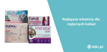 Ilustracja poradnika Najlepsze witaminy dla kobiet w ciąży – Prenatal Duo czy Falvit mama?