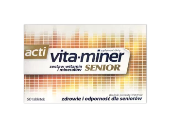 Zdjęcie produktu Acti Vita-miner Senior, tabletki