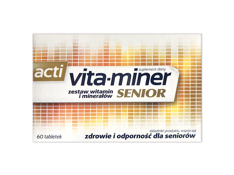 Acti Vita-miner Senior, tabletki