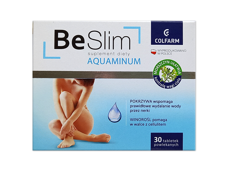 Be Slim Aquaminum, tabletki