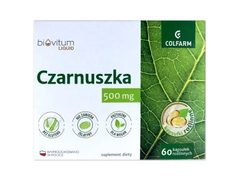 Zdjęcie produktu Biovitum Liquid Czarnuszka, kapsułki, 500 mg