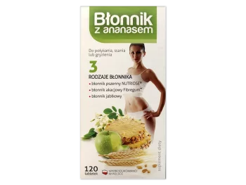 Zdjęcie produktu Błonnik z ananasem, tabletki do ssania