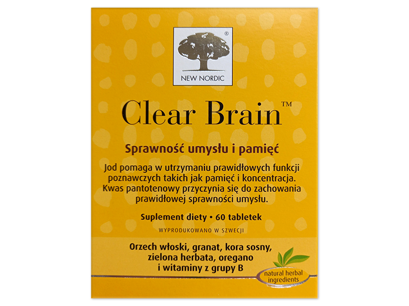 Clear Brain, tabletki