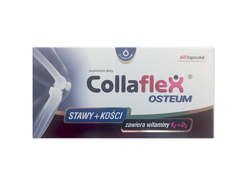 Collaflex Osteum D3+K2, kapsułki