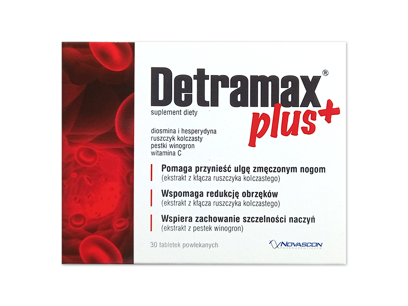 Detramax Plus, tabletki powlekane