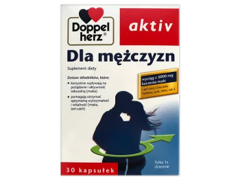 Zdjęcie produktu Doppelherz aktiv Dla Mężczyzn, kapsułki