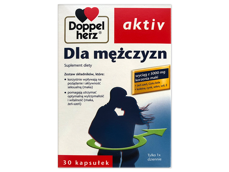 Doppelherz aktiv Dla Mężczyzn, kapsułki