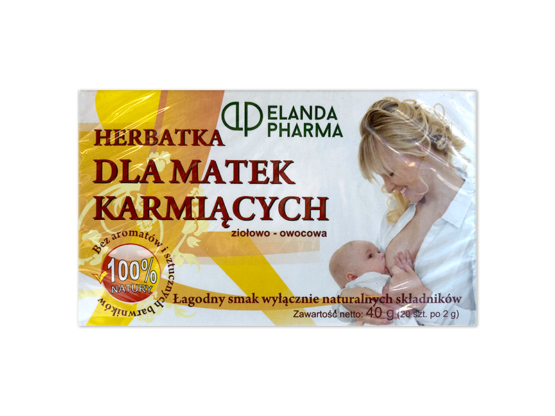 Herbatka dla matek karmiących, zioła do zaparzania/Elanda