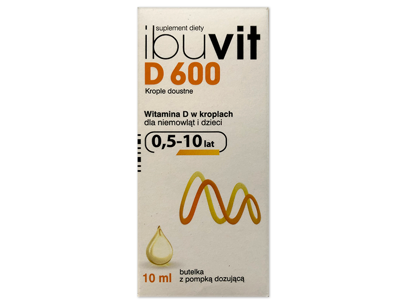 Ibuvit D, krople doustne, 600 j.m.