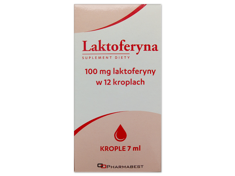 Laktoferyna, krople