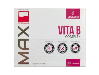 Zdjęcie produktu Max Vita B Complex, tabletki/Colfarm