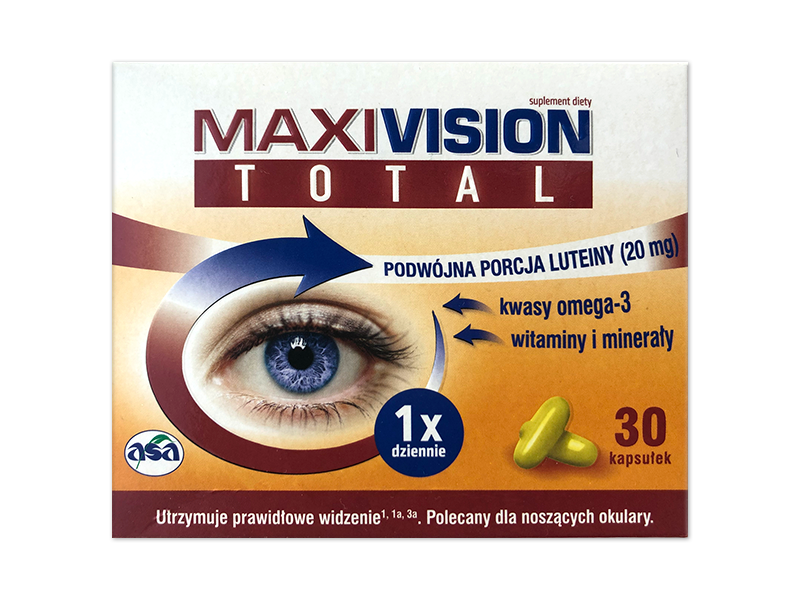 MaxiVision Total, kapsułki