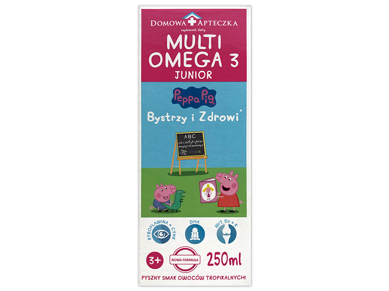 MultiOmega 3 Junior, płyn doustny