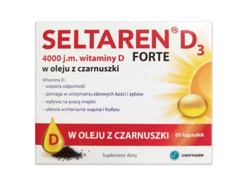 Zdjęcie produktu Seltaren D3 Forte, kapsułki, 4000 j.m.