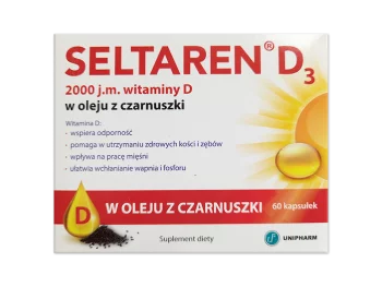 Zdjęcie produktu Seltaren D3, kapsułki, 2000 j.m.