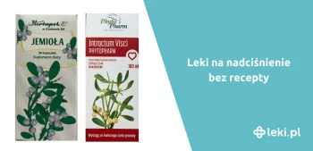 Ilustracja poradnika Leki na nadciśnienie bez recepty – jakie preparaty można kupić w aptece?