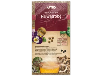 Zdjęcie produktu Apteo Herbatka na wątrobę, zioła do zaparzania