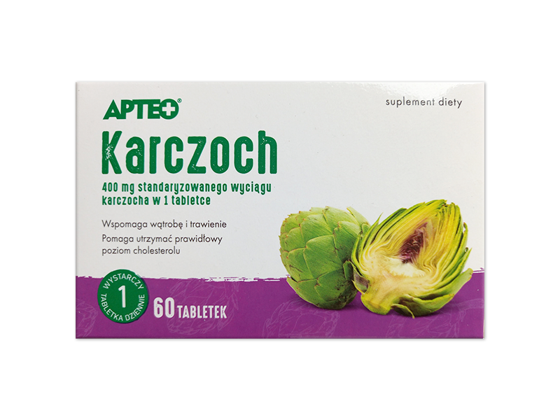 Apteo Karczoch, tabletki