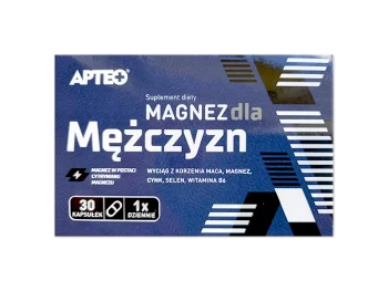 Zdjęcie produktu Apteo Magnez dla mężczyzn, kapsułki