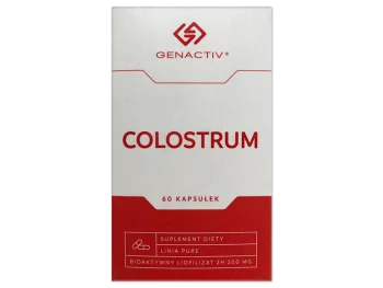 Zdjęcie produktu Colostrum Genactiv, kapsułki, 200 mg